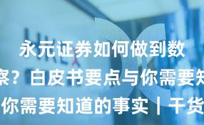 永元证券如何做到数据与洞察？白皮书要点与你需要知道的事实｜干货速览
